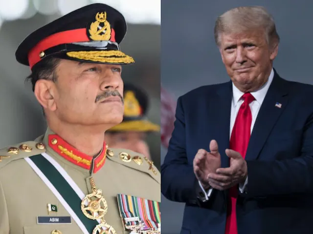 Ashim munir and Trump